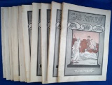 Set of 11, Gas Review, Vol. 3, Jan, Feb, March, April, June, July, Aug, Sept, Oct, Nov 1910