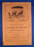 The Elkhart Carriage and Harness Mfg. Co, catalog No. 22, March, 1885, 64 pages