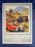 Oldsmobile Six for 1929 catalog, full color
