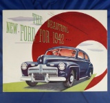 New Ford for 1942 color brochure