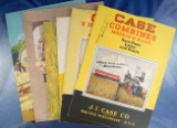 Set of 7 J.I. Case farm machines and impliments catalogs. * See full description.