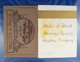 Pair of Walter A. Wood farm machines & implements catalogs, one from 1895