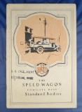 REO Speed Wagon brochure, circa 1920