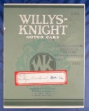 Willys-Knight motor cars 1925 catalog