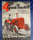 J.I.Case tractor brochure, 15 pages, featuring models 