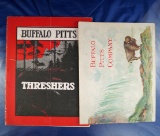 Pair of catalogs from the Buffalo Pitts Company:  1903 steam engines, and 1914 Threshers