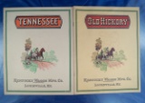 Two catalogs from Kentucky Wagon Mfg Co:  