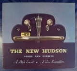 The New Hudson Sixes and Eights for 1936 color brochure