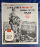 Set of 3 John Deere catalogs:  Model 