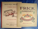 Pair of Frick Company catalogs:  1910 Steam Engines, featuring 