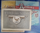 Set of 3 catalogs:  C. Aultman & Co Sixty-Second Year, and 2 Aultman & Taylor Machinery Co