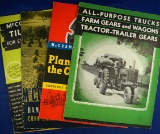 Set of 5 IHC McCormick-Deering farming catalogs from the 1940's