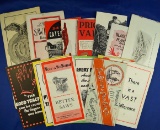 Group of 20 small brochures including some from Stover Mfg and J.I.Case Co.