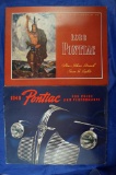 Pair of Pontiac color catalogs from 1938 and 1940