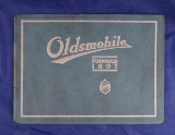 Oldsmobile 1923 catalog with sturdy cover