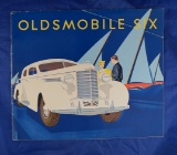 The Oldsmobile Six color catalog, circa late 1930's