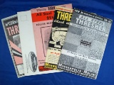 Set of 5 thresher brochures from 1930's:  * See full description.