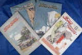 Set of 4 Ford Times publications:  January 1912, September 1915, January 1916, and April 1916