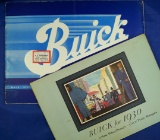 Two Buick catalogs in full color:   one dated 1930; other features Series 50, 60, and 90