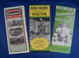 Set of 3 John Deere Co. brochures including 