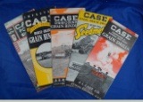 Set of 5 J. I. Case Co. drill and binder brochures