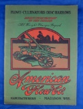 American Plow Co catalog, 1907, 52 pages, some color