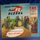 John Deere Binders, Mowers & Rakes catalog; and John Deere Model 