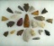 Group of 24 assorted eastern U.S. Arrowheads, largest is 2 1/4