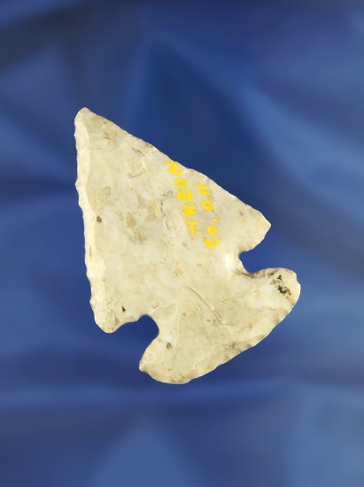 2 3/4" Archaic Thebes E-Notch Bevel found in Huron Co.,  Ohio.