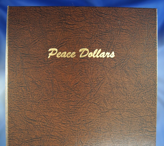 3 Used Dansco Coin Albums Buffalo Nickels, Franklin Half Dollars and Peace Dollars