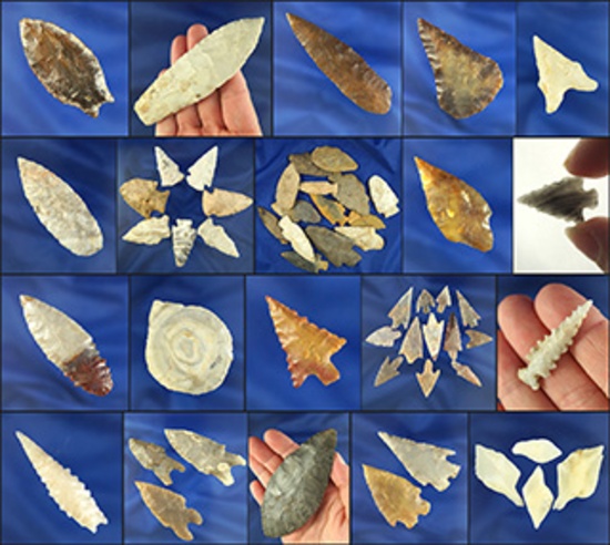 Indian Arrowheads and Artifact Auction - Premiere