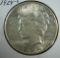 1924-S Peace Silver Dollar AU