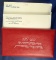 1970, 1973 Mint Sets and 1976 3 Piece Silver Mint Set in Original Envelopes