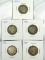 1892, 1900, 1904, 1908-0 and 1916 Barber Quarters G-VG