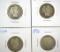 1896, 1899, 1907 and 1914-D Barber Quarters G-G+