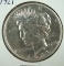 1921 Peace Silver Dollar AU Details