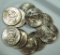 10 Silver 1964 Kennedy Half Dollars AU-BU