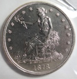 1878-S Trade Dollar AU Details