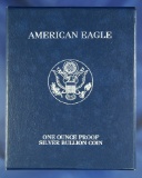 2006-W Proof American Silver Eagle in Original Box with COA