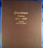 Complete Eisenhower Dollar Set 32 Coins in Dansco Album BU and Proof