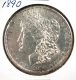 1890 Morgan Silver Dollar Choice AU