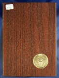 1973-S Proof Eisenhower 40% Silver Dollar in Original Brown Box