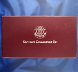 1998 Kennedy Collector’s 2 Piece Silver Set in Original Box with COA