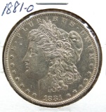 1881-O Morgan Silver Dollar Choice AU