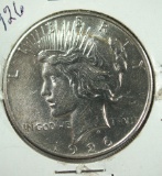 1926 Peace Silver Dollar AU Details