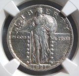 1921 Standing Liberty Quarter Certified XF 45 by NGC