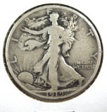 1919 Walking Liberty Half Dollar VG