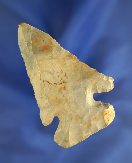 3" Archaic Thebes Bevel found in Monroe Co.,  Indiana near Lake Monroe. Ex. Richard Sisson