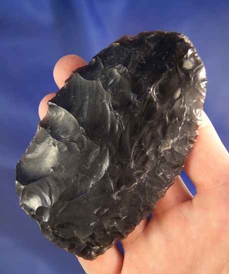 3 3/4" Obsidian Blade found near Fort Rock, Oregon.