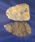 Pair of Onondaga Chert points found in Summit Co., Ohio.  Ex. Dick Prexta collection.